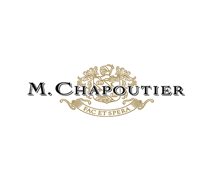 M chapoutier wine producer logo